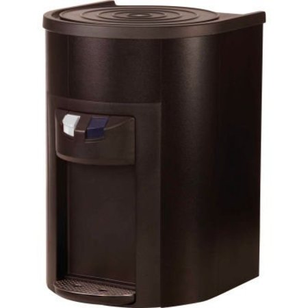 ELITE HOLDINGS GROUP Aquaverve Bottleless Degree Commercial Countertop Cold Water Cooler W/Fltr Kit - Black Stainless BTLSDC100P-02